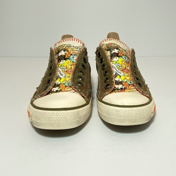 Rare - Ed Hardy - Vintage - Women's Shoes Size: 5 - Picture 5 of 11